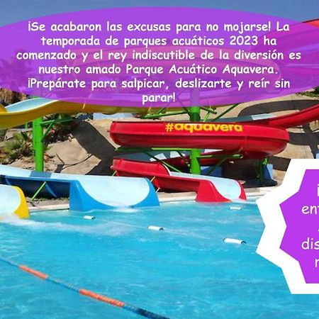 ¡Apartamento En Primera Linea Con Terraza Y Cerca De La Piscina Comunitaria! Vera Esterno foto